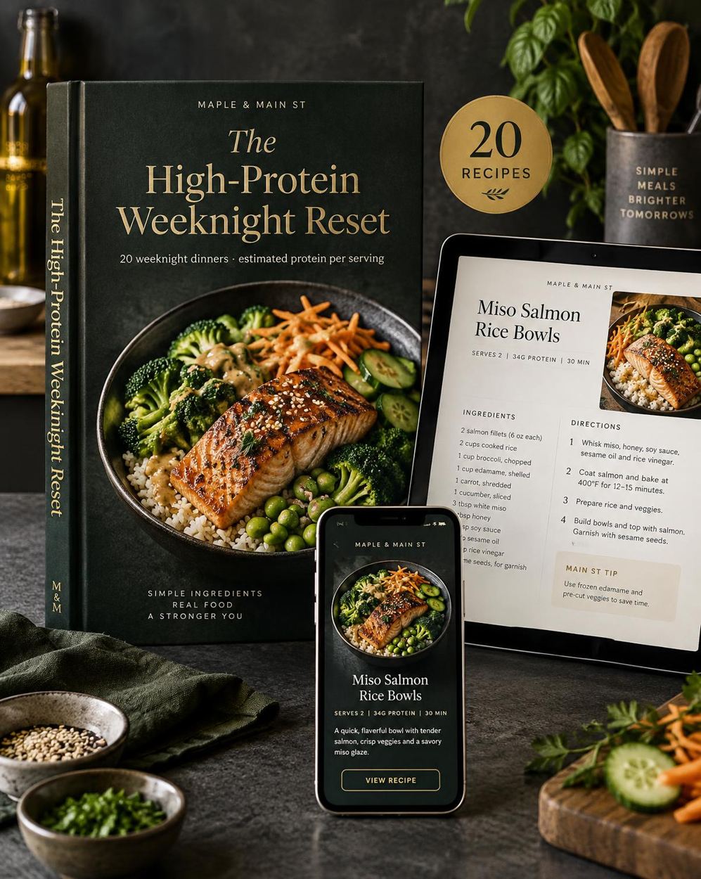 The High-Protein Weeknight Reset